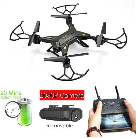 T-Rex RC Helicopter Drone with Camera HD 1080P